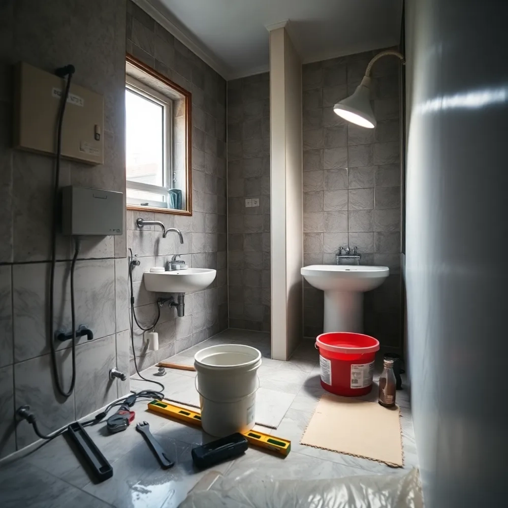 remont łazienki 5m2