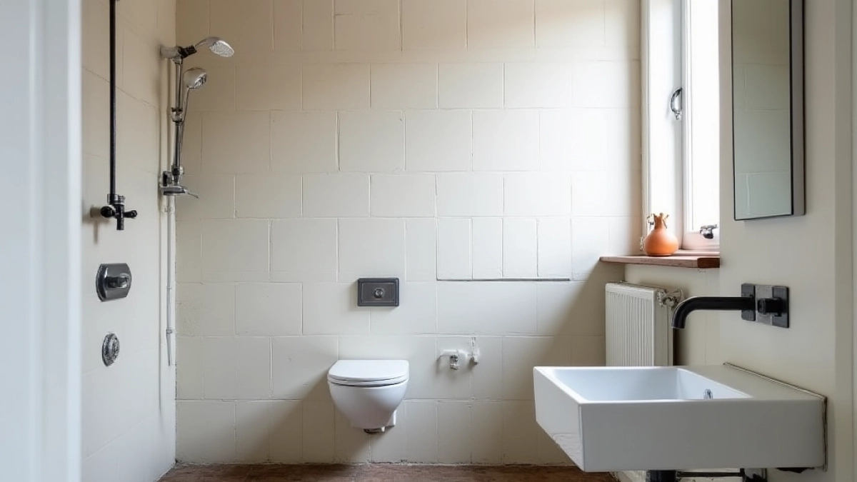 Remont łazienki tanim kosztem inspiracje Łódź