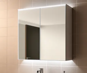 Szafka Łazienkowa Z Lustrem Led
